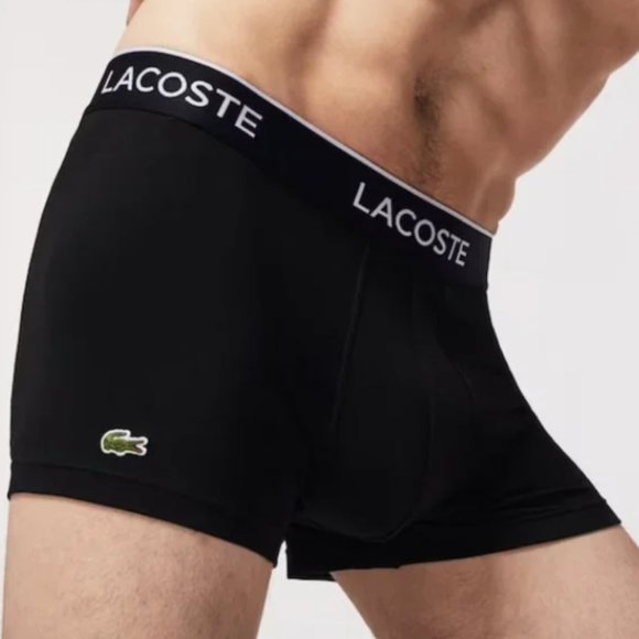 Excellent Used Condition Men's Lacoste Boxer Brief Blue Size Medium - Picture 4 of 13